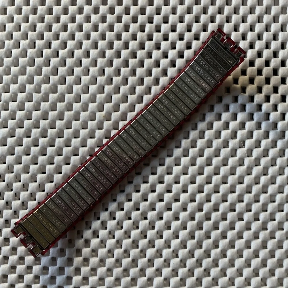 Swatch Watch Flex Red Strap - Gent model size - 17mm  (Strap only) - Picture 2 of 3